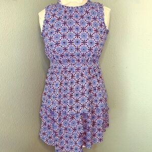 Banana Republic Funnel Neck Sleeveless Dress